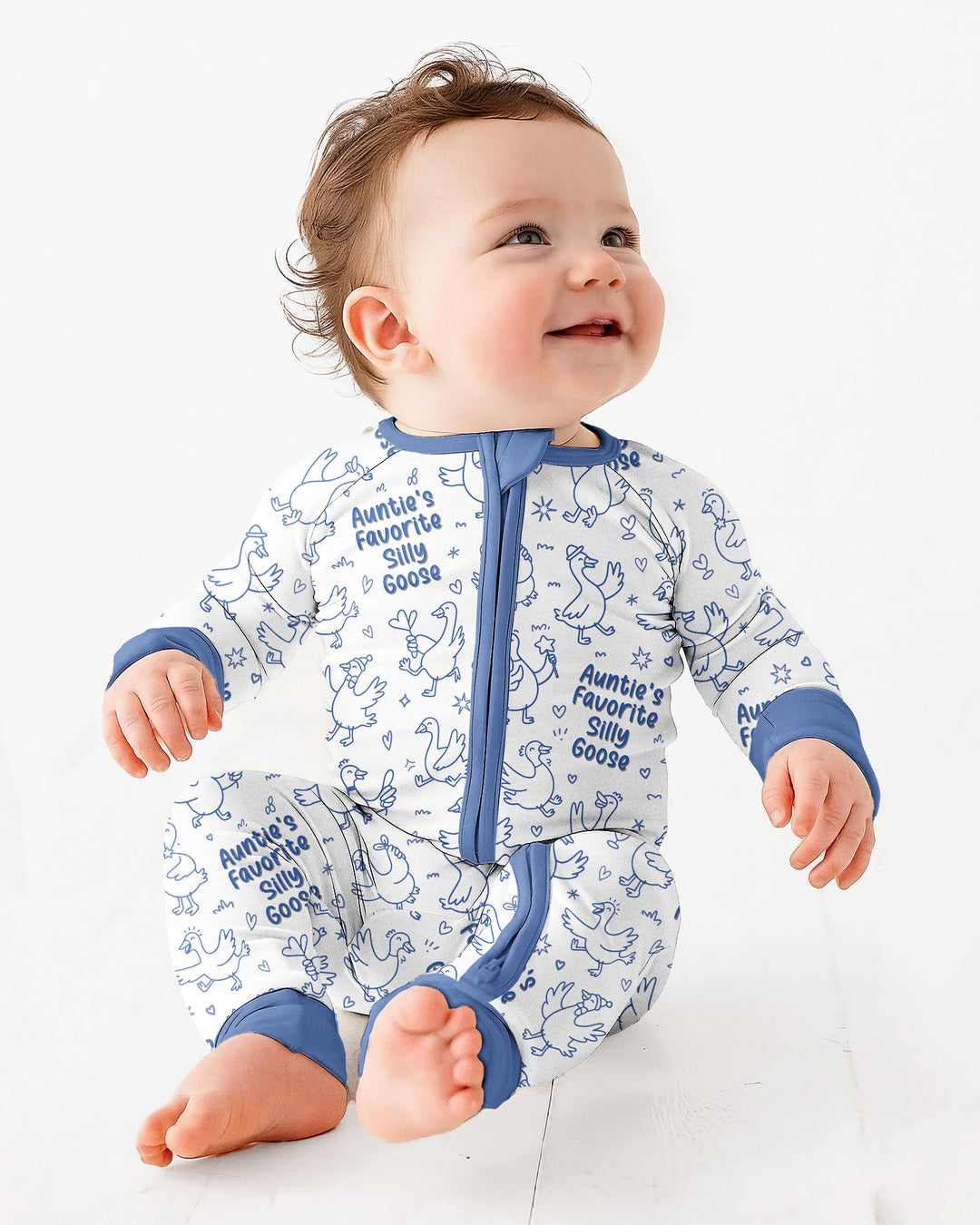 Auntie's Favorite Silly Goose Bamboo Convertible Zippy