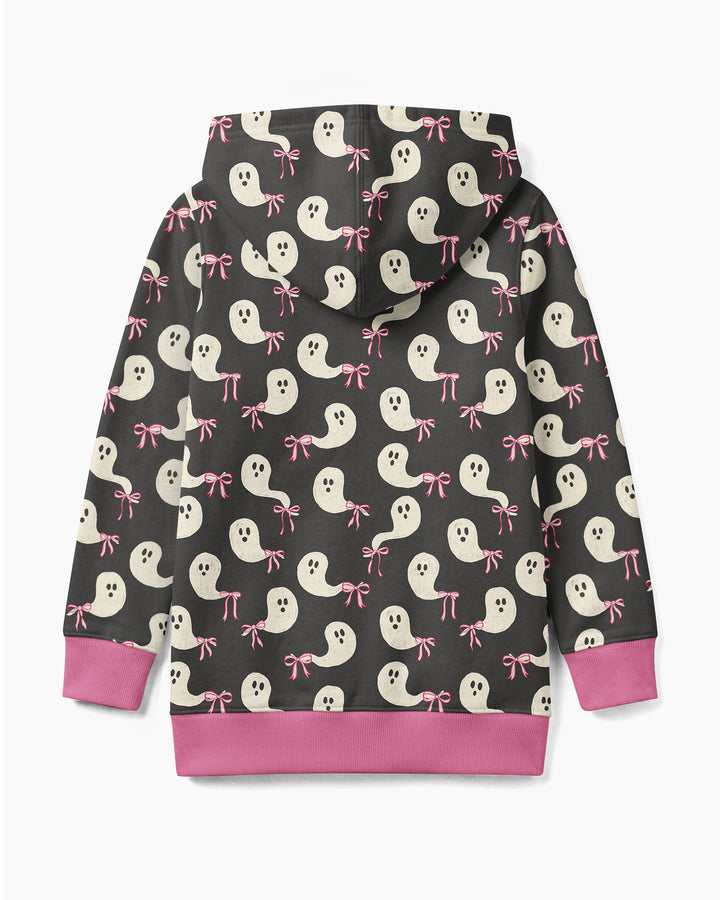 Little Ghosts Bamboo Zip Hoodie