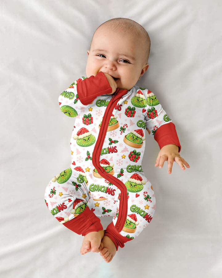 Grinchmas Dumpling Bamboo Convertible Zippy