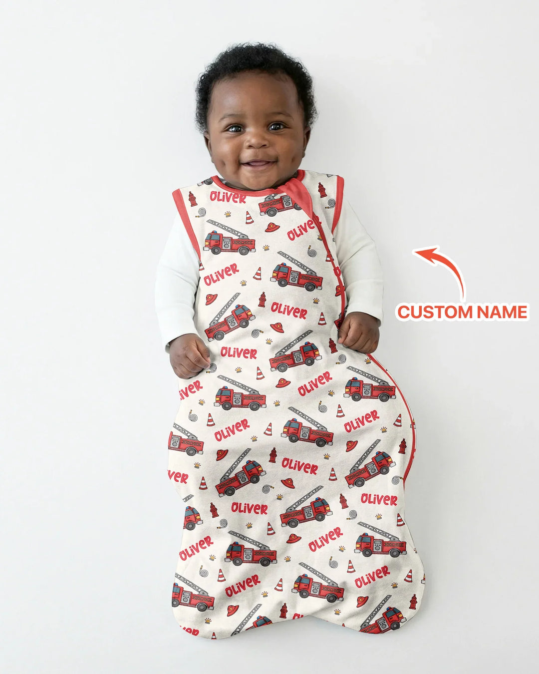 Custom Name Future Firefighters Bamboo Sleep Bag