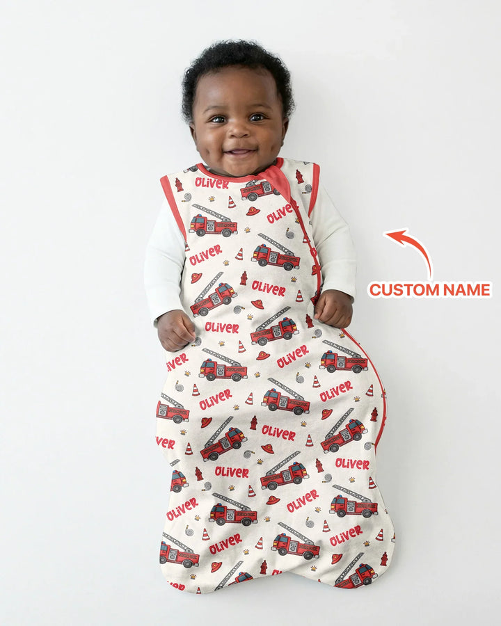 Custom Name Future Firefighters Bamboo Sleep Bag