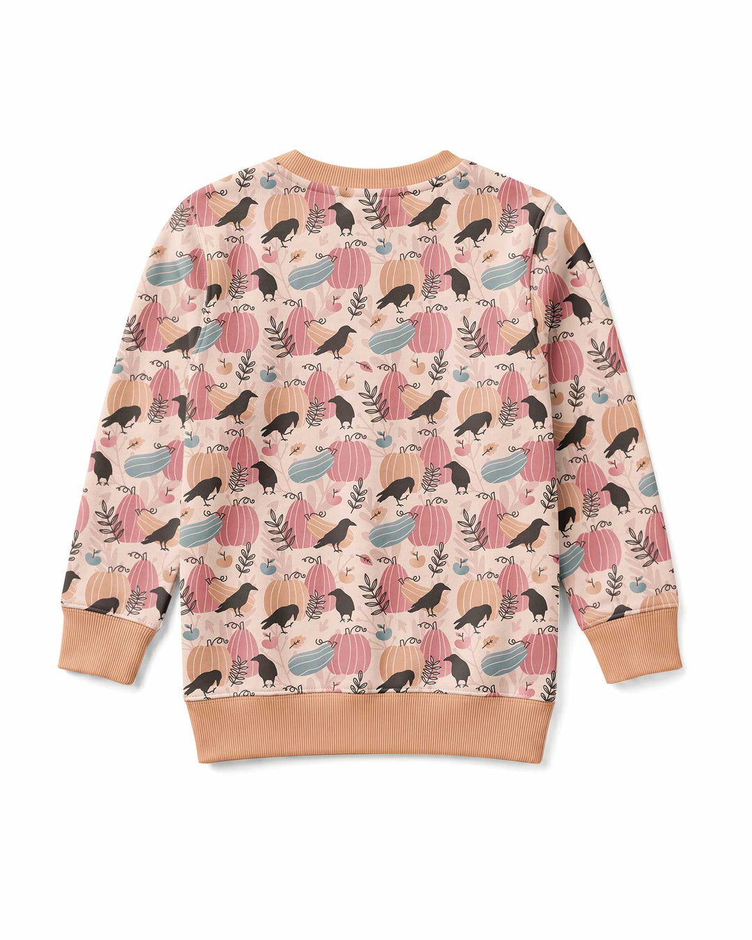 Pastel Pumpkin Patch Bamboo Crewneck Sweatshirt