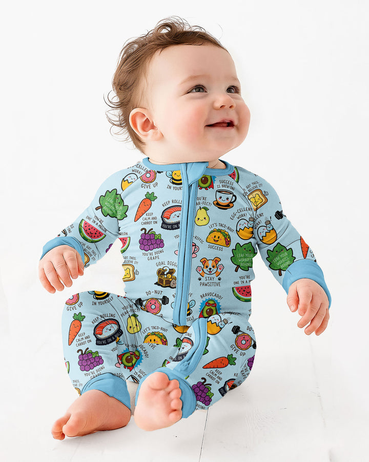 Cute Motivational Puns Bamboo Convertible Zippy