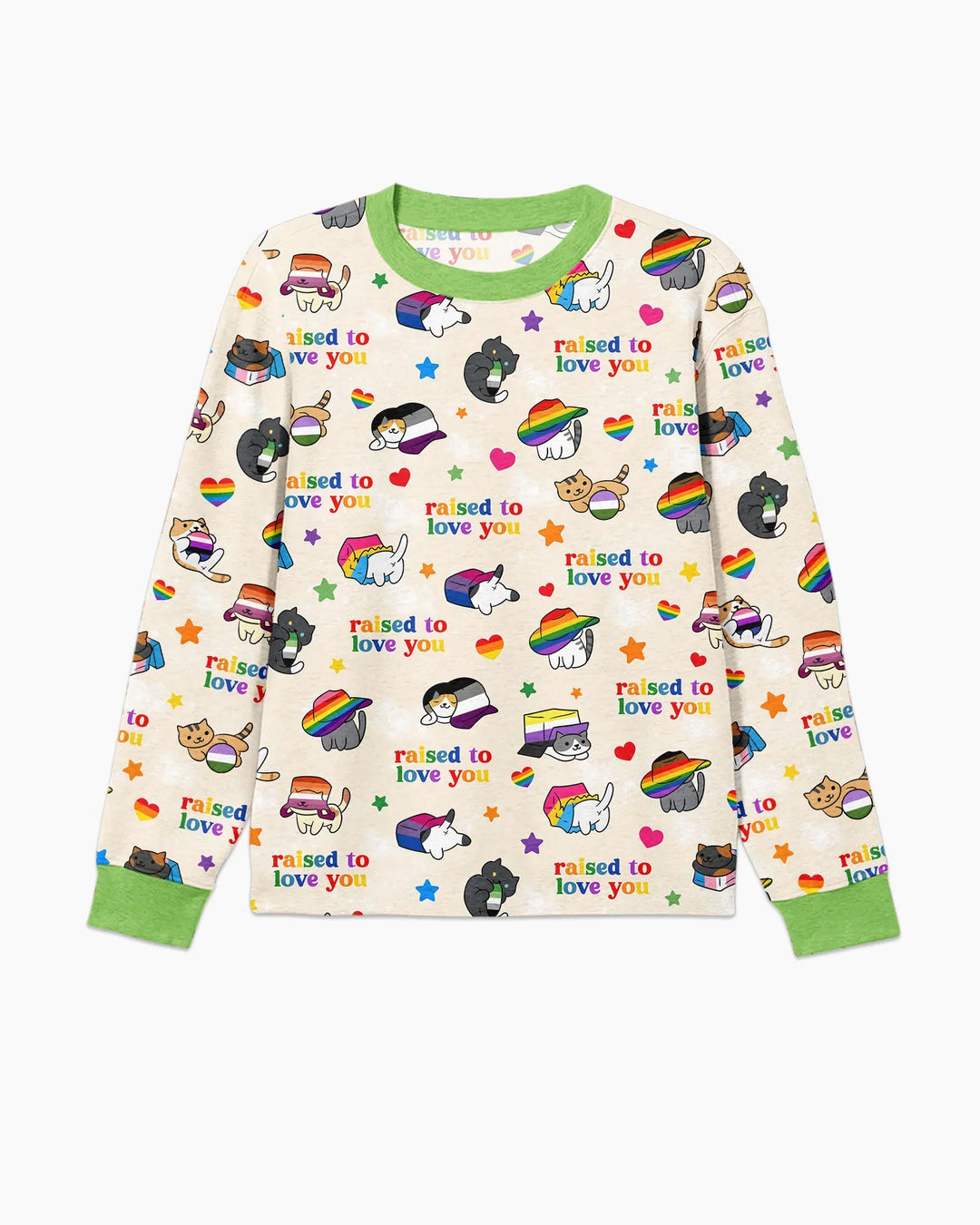 Rainbow Paws Family Matching Bamboo Men's Pajama Set