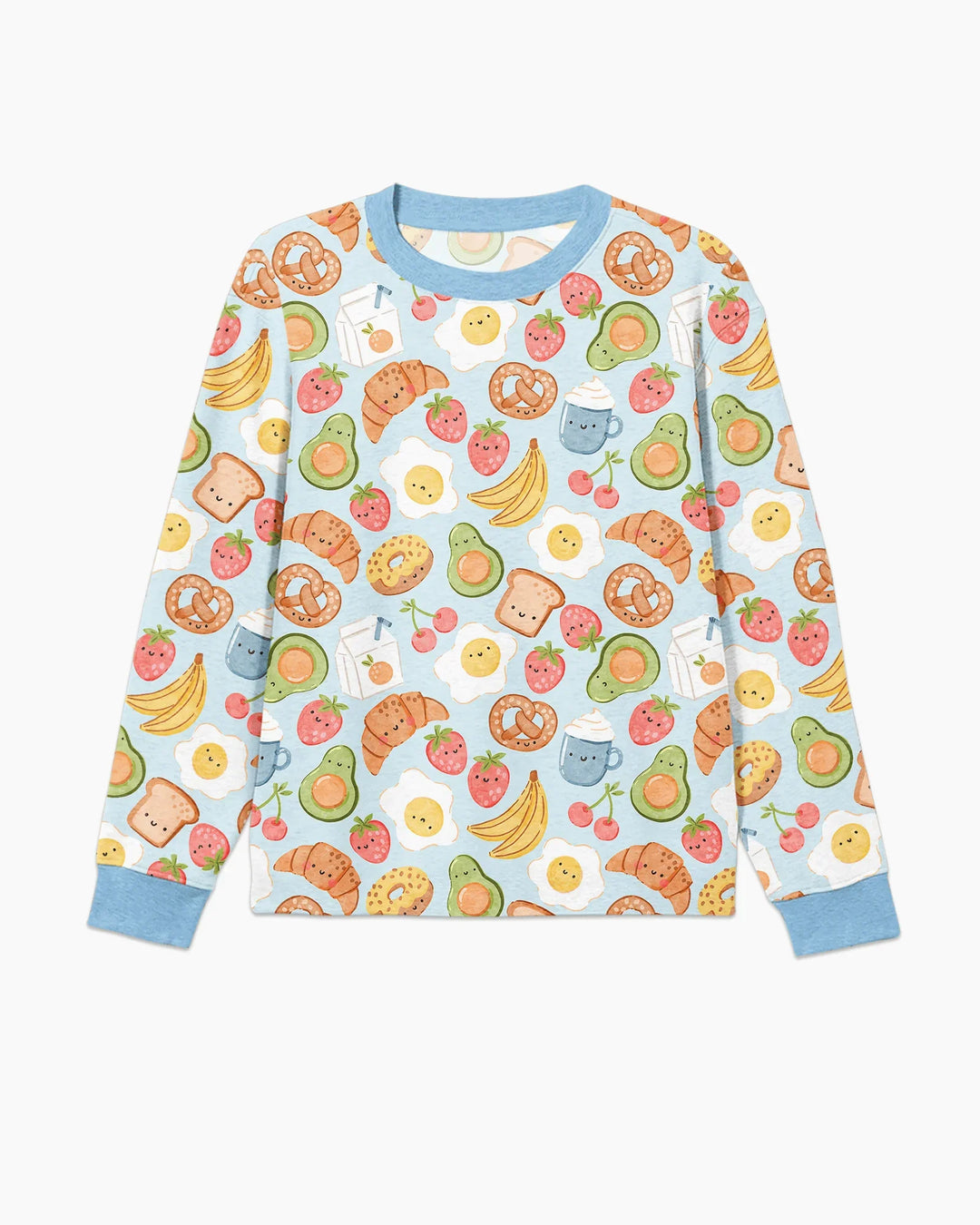 Breakfast Buddies Family Matching Bamboo Men's Pajama Set