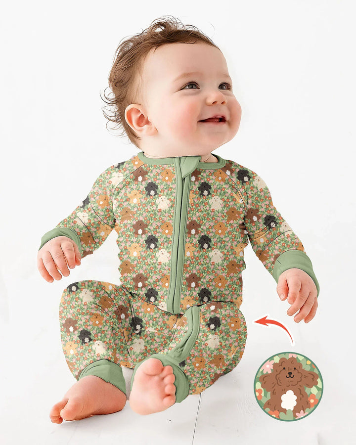 Puppy Garden Family Matching Bamboo Convertible Zippy
