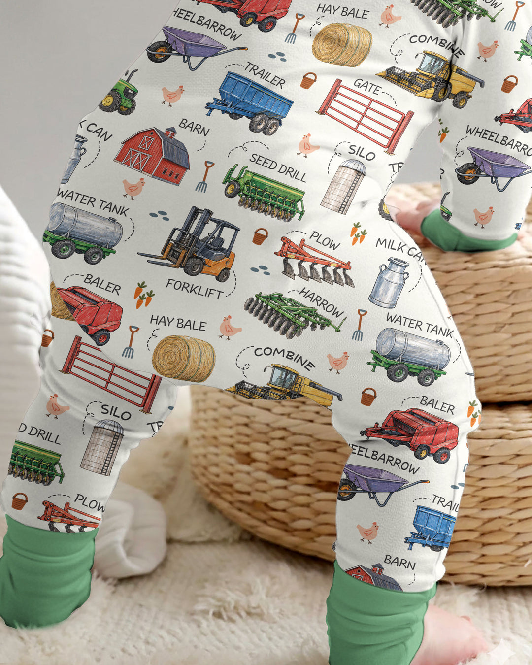 Little Farmer Bamboo Convertible Zippy