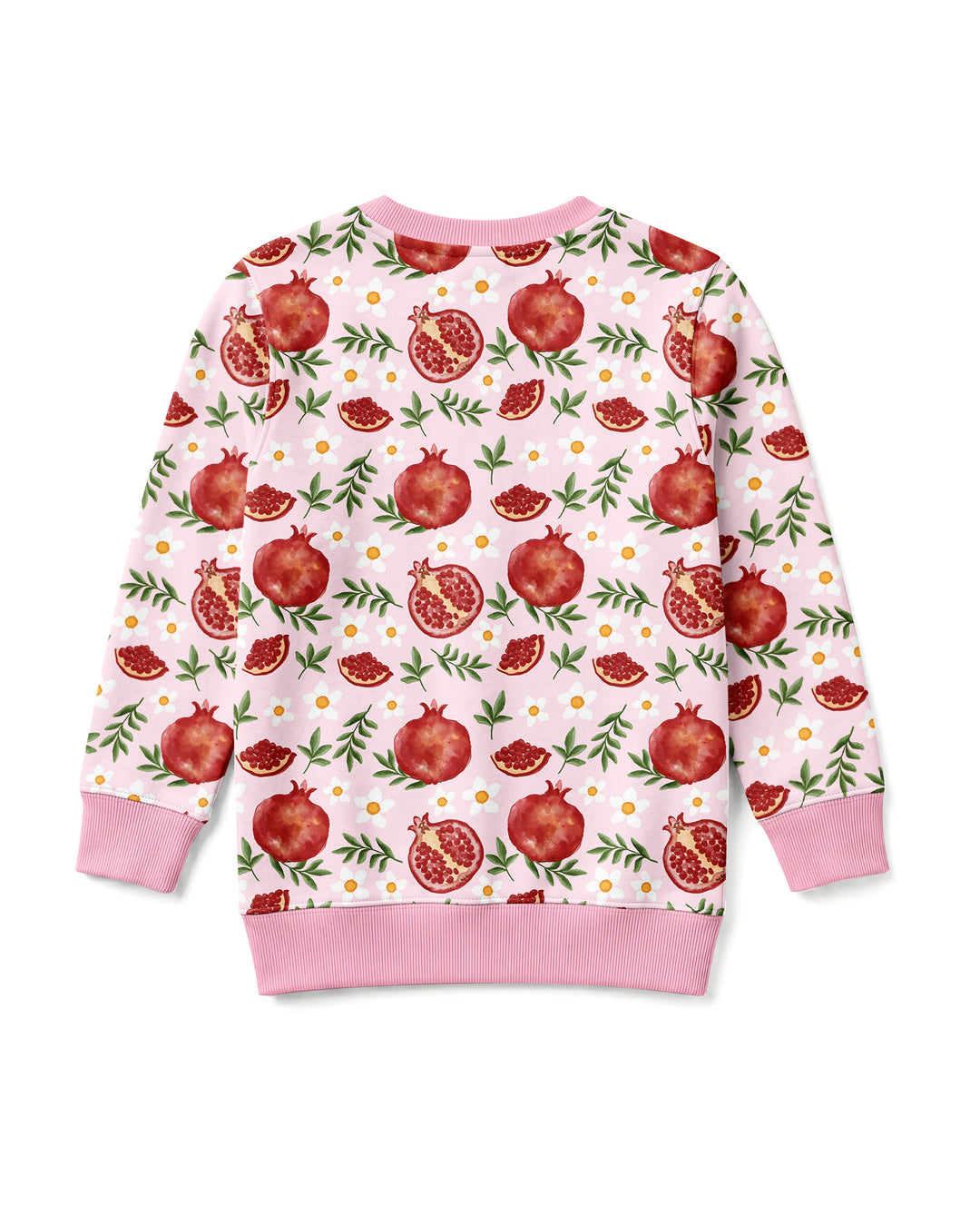 Pomegranate Garden Joy Family Matching Bamboo Crewneck Sweatshirt