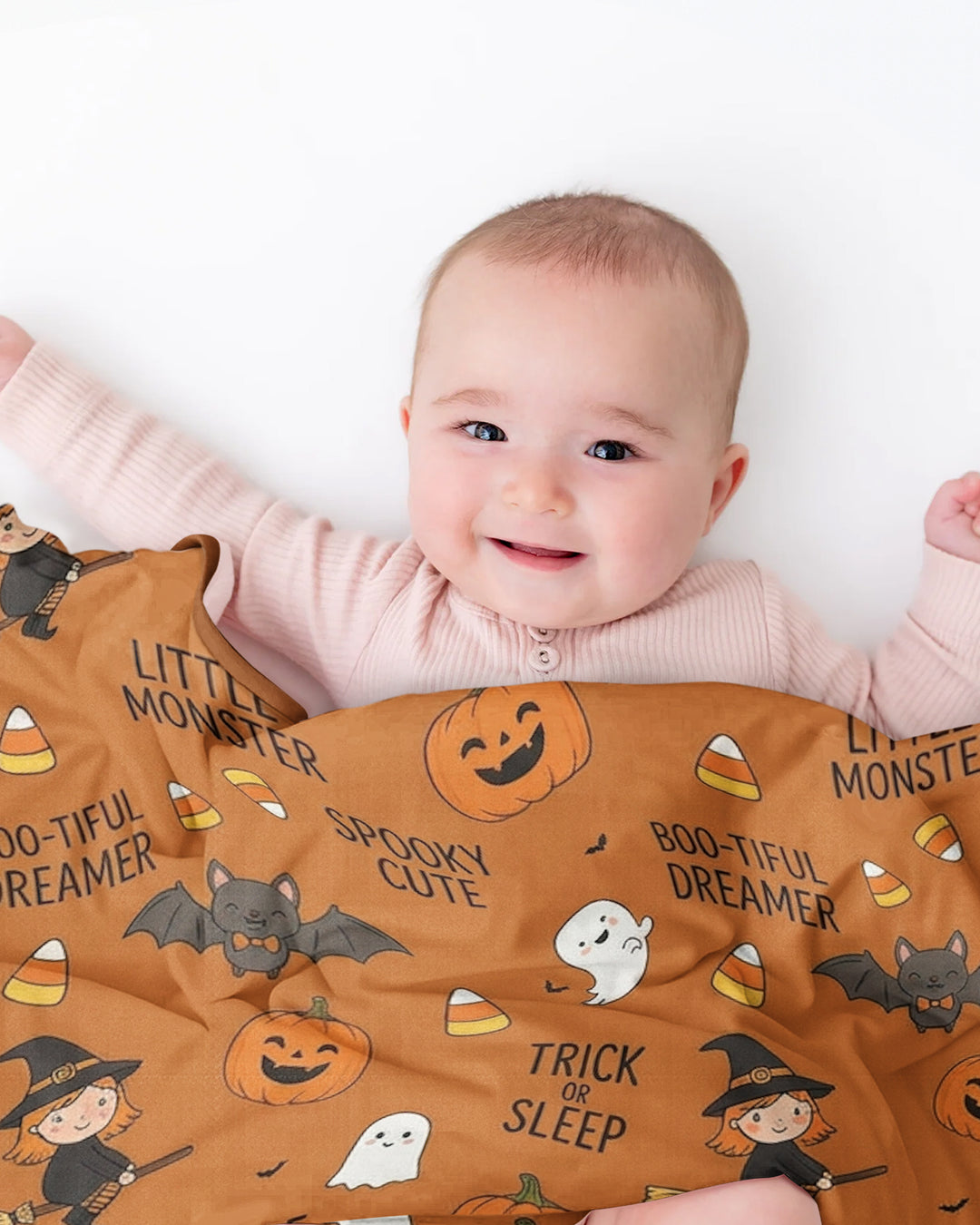 Spooky Cute Dreamer Bamboo Blanket