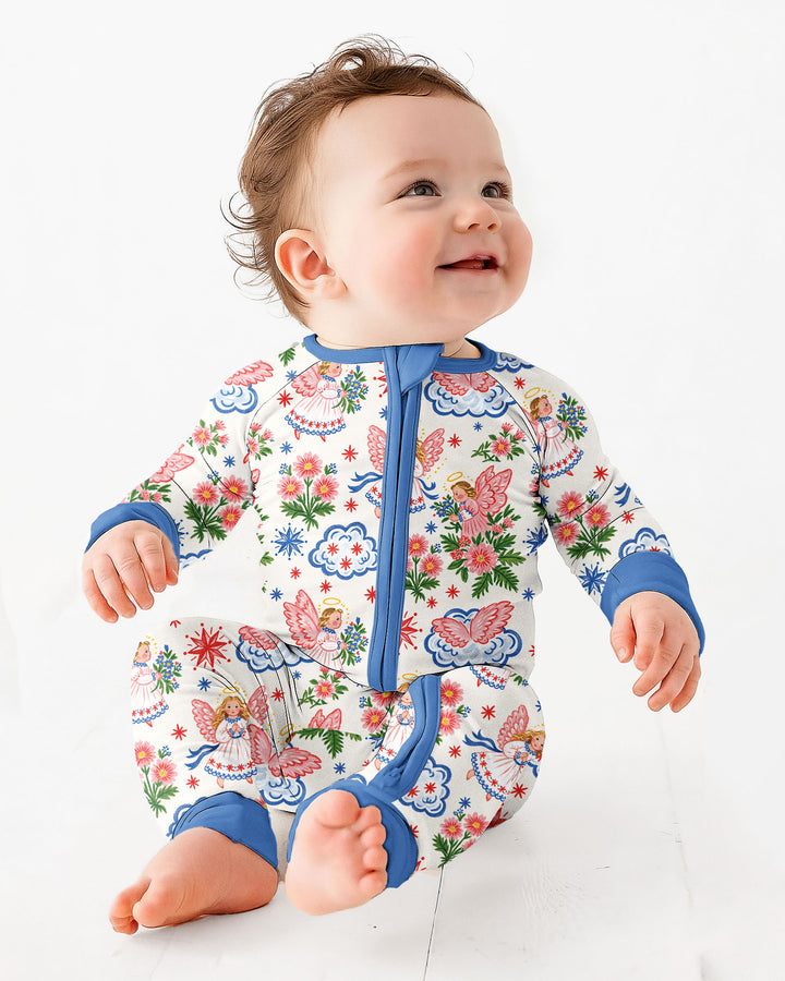 Angel Christmas Bamboo Convertible Zippy