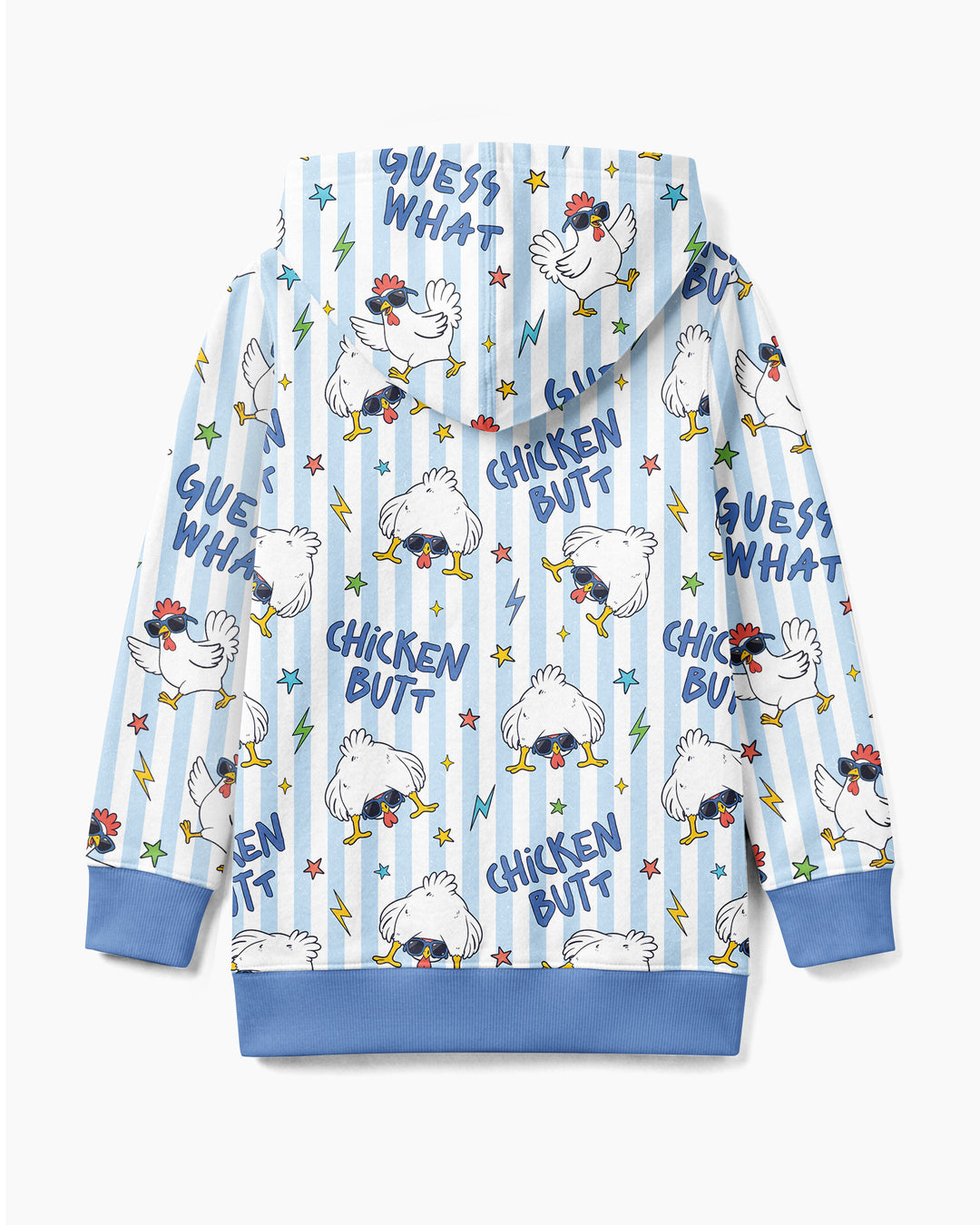 Guess What Chicken Butt! Bamboo Zip Hoodie