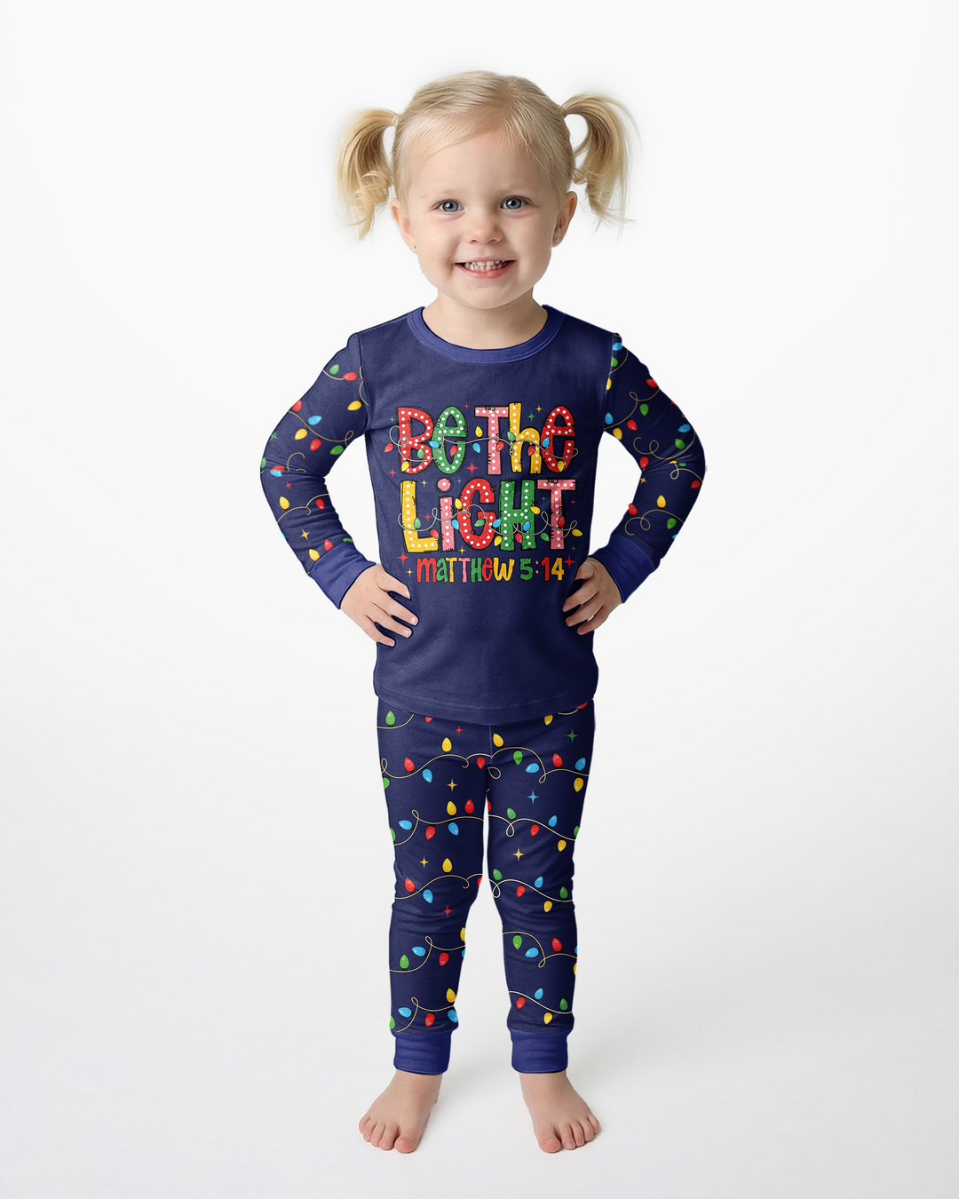 Be The Light Bamboo Two Piece Long Sleeve Pajama Set