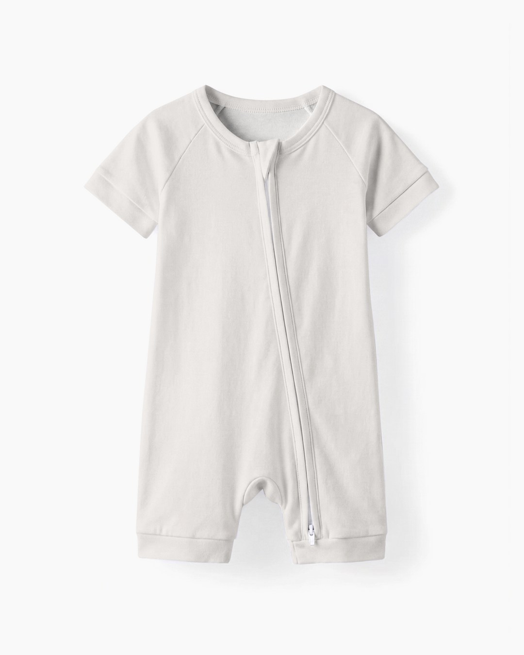 Solid Color Bamboo Shorty Zippy
