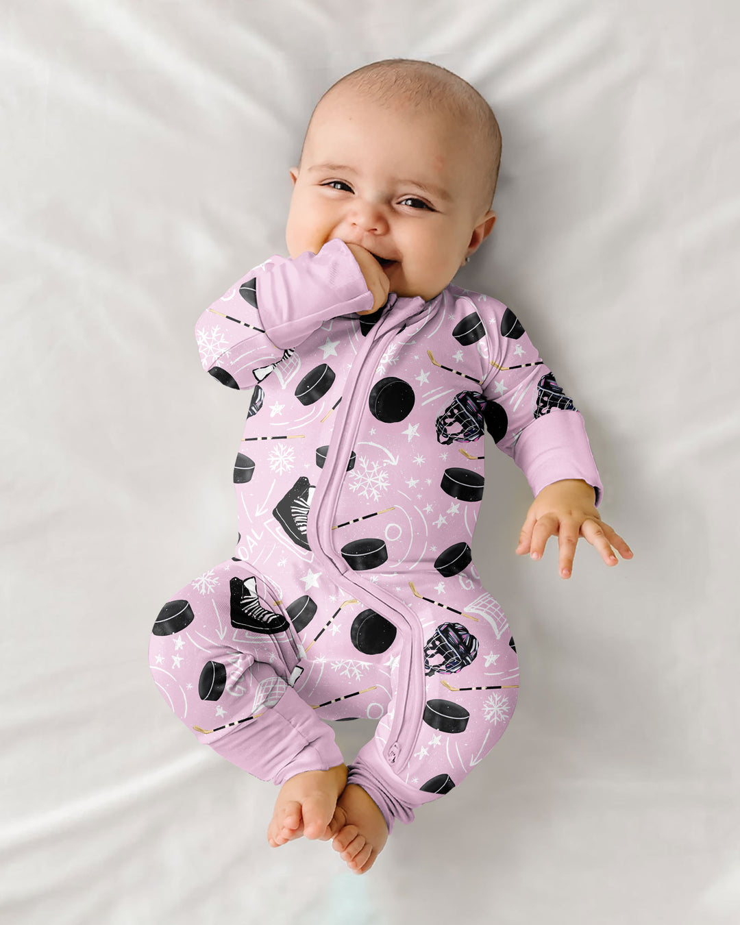 Little Hockey Fan Bamboo Convertible Zippy