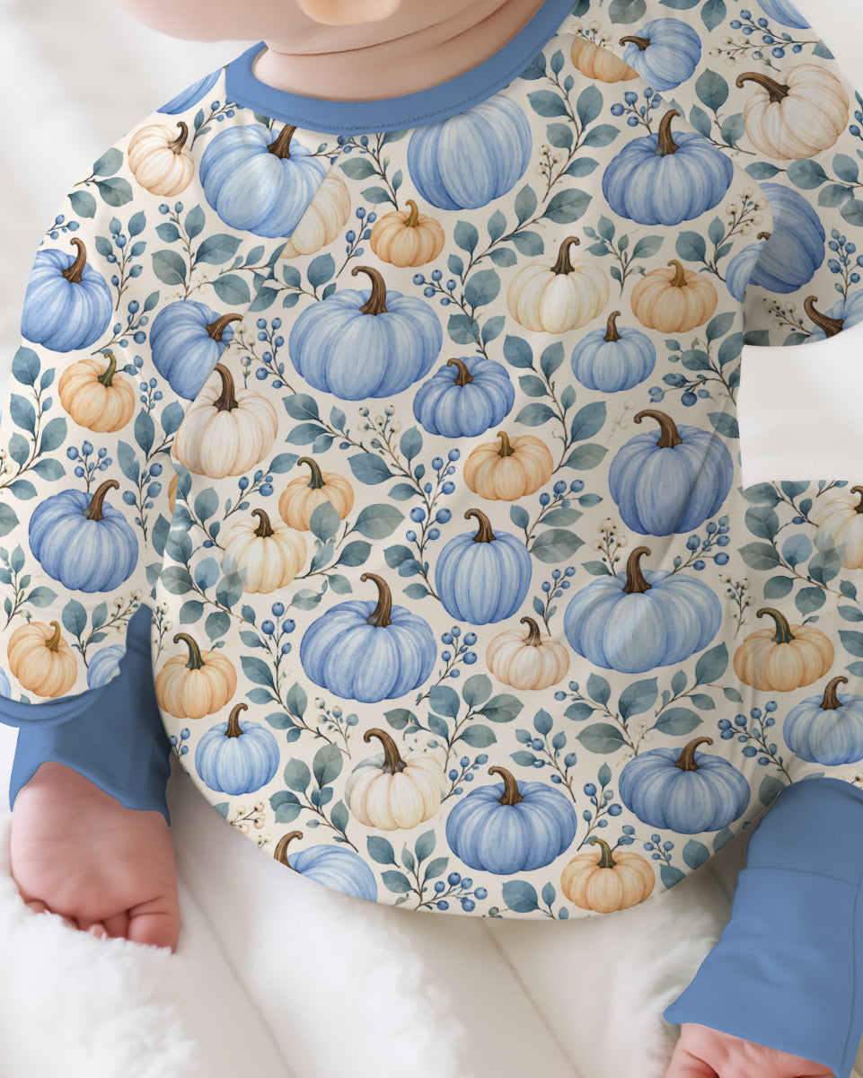 Pumpkin Cozy Fall Bamboo Convertible Zippy