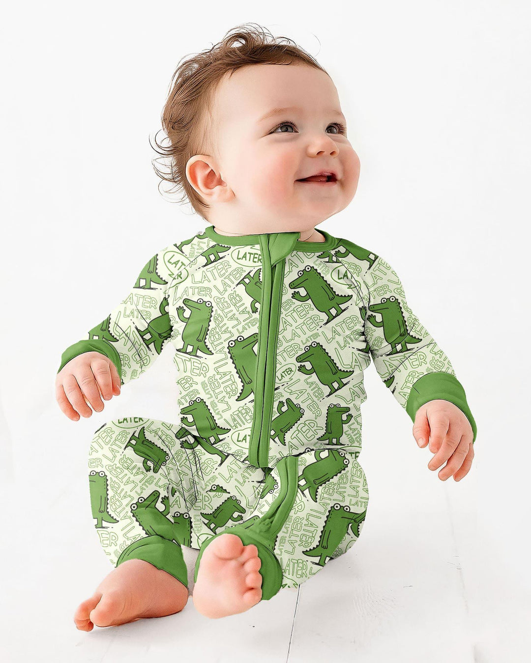 See you later, alligator! Bamboo Convertible Zippy