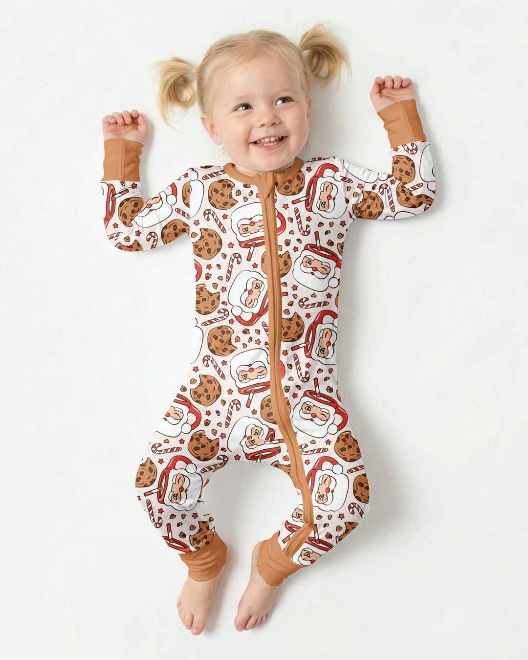 Santa's Cookie Break Bamboo Convertible Zippy