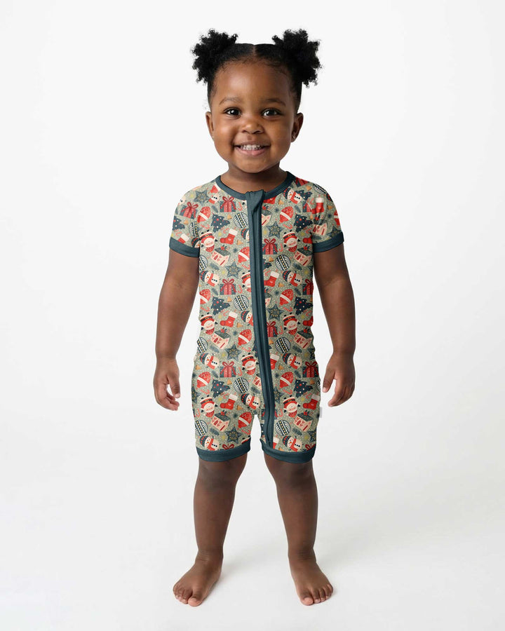 Christmas Ornaments Bamboo Shorty Zippy