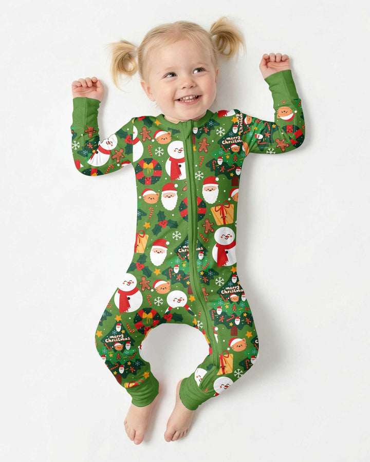 Snowmen Funny  Bamboo Convertible Zippy