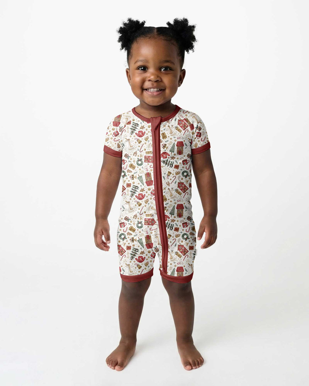 Magical Christmas Story Bamboo Shorty Zippy