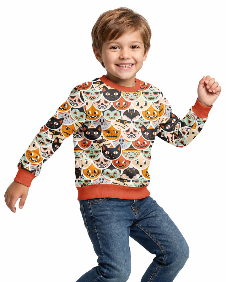 Monster Mash-Up Bamboo Crewneck Sweatshirt