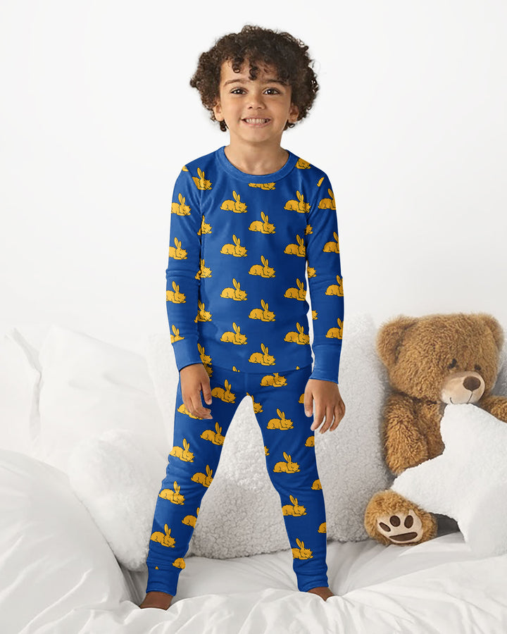 Template Bamboo Two Piece Long Sleeve Pyjamas Set
