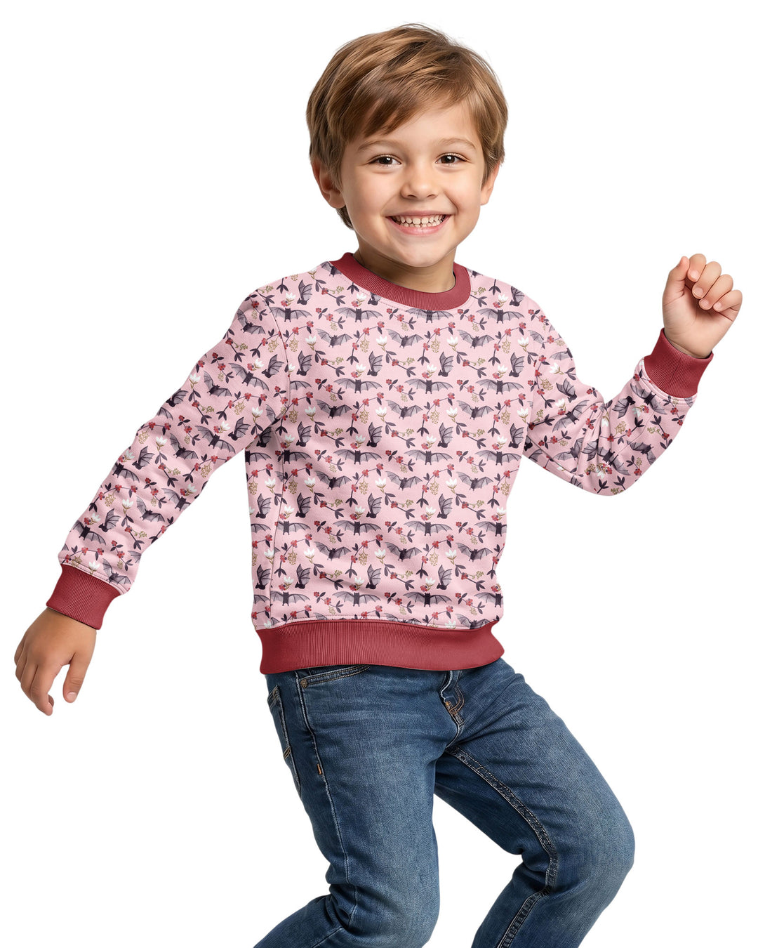 Fruit Bats Bamboo Crewneck Sweatshirt