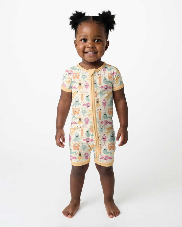 Monster Boo Bash Bamboo Shorty Zippy