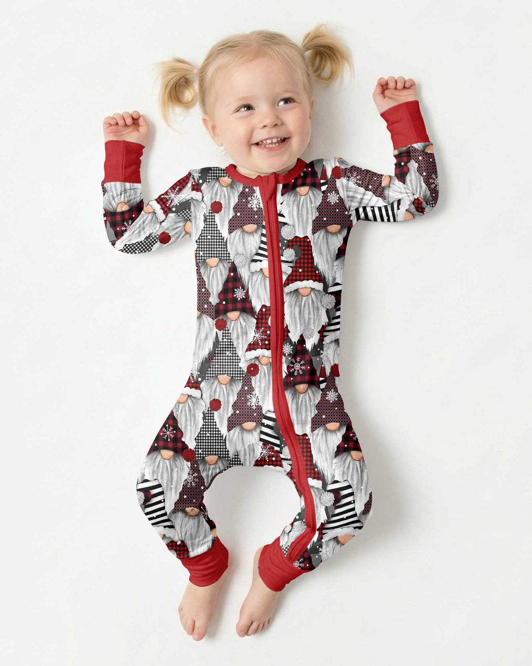 Christmas Gnome Bamboo Convertible Zippy