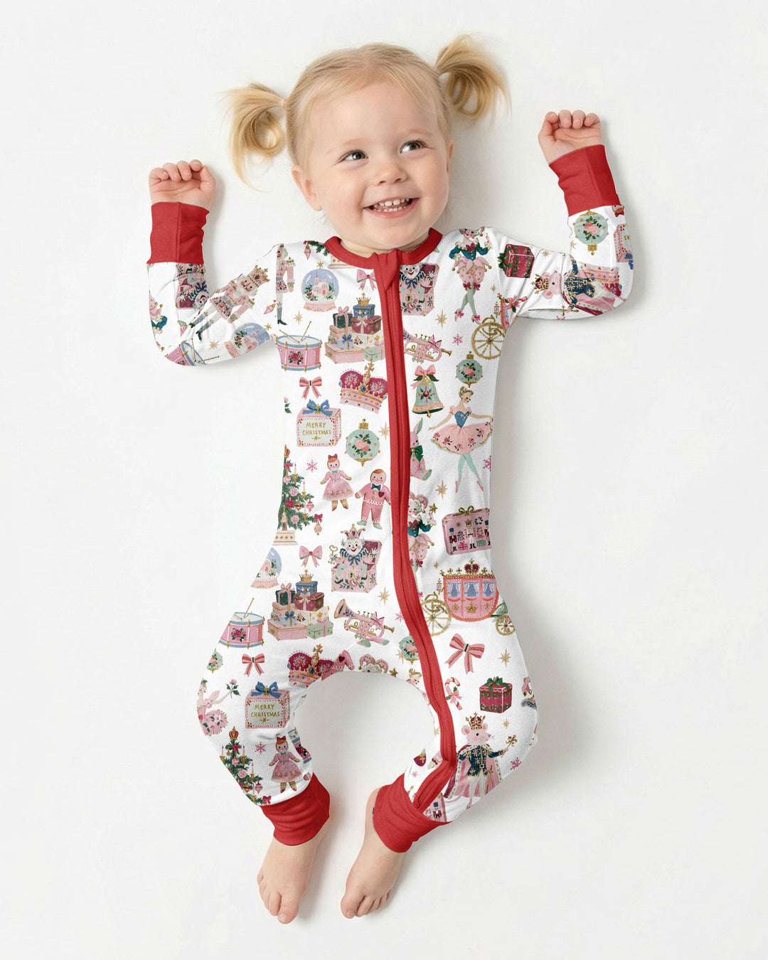 Nutcracker Christmas Bamboo Convertible Zippy