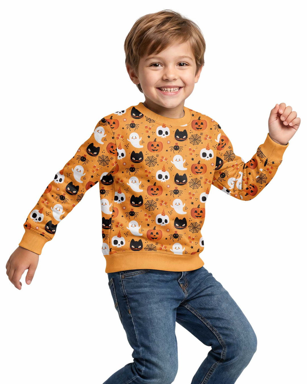 Halloween Party Bamboo Crewneck Sweatshirt