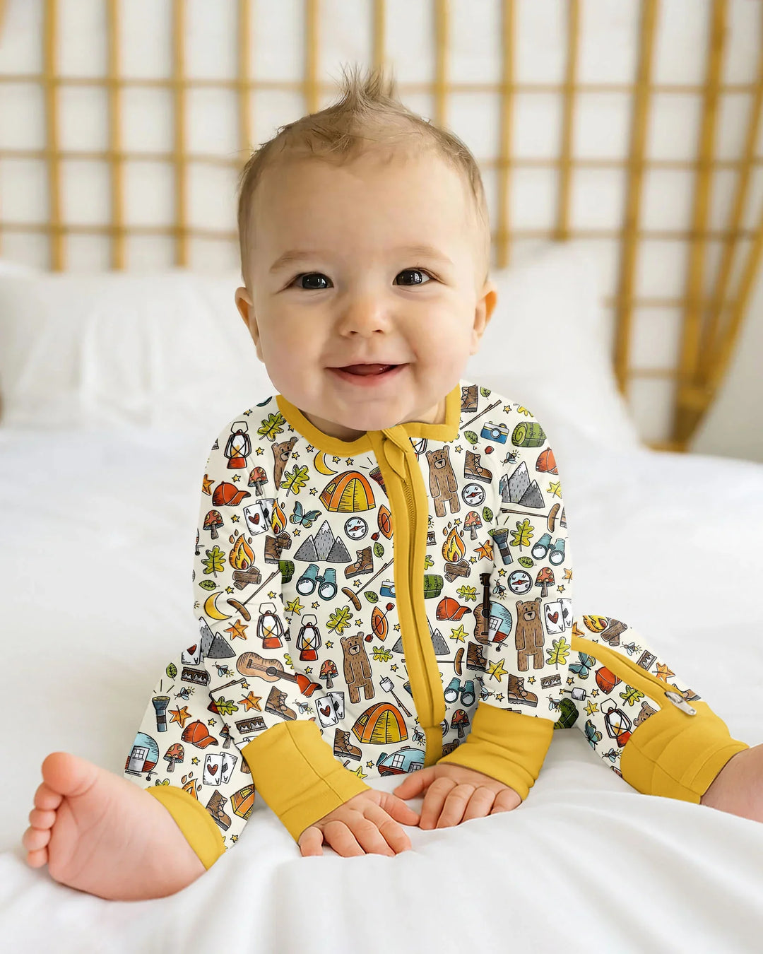 Funny Camper Family Matching Bamboo Convertible Zippy