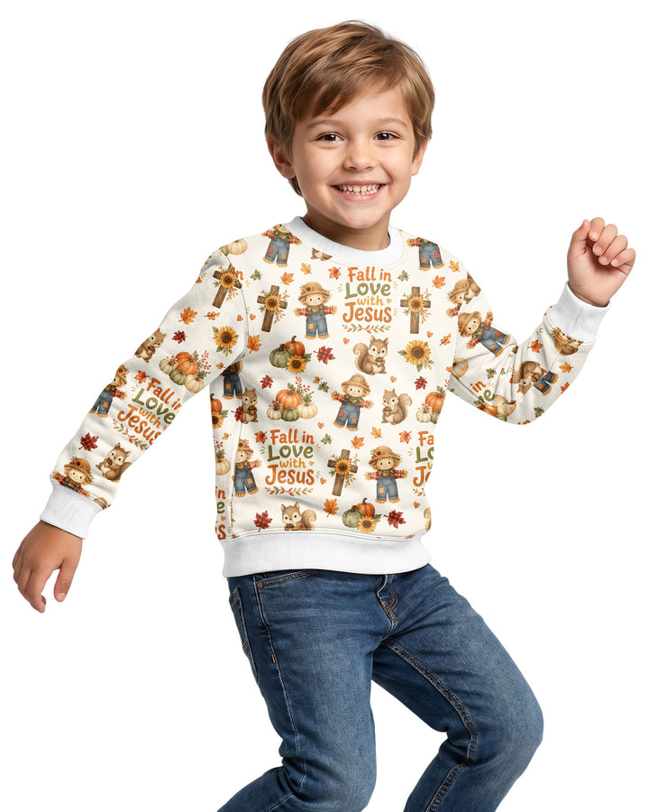 Fall For Jesus Bamboo Crewneck Sweatshirt