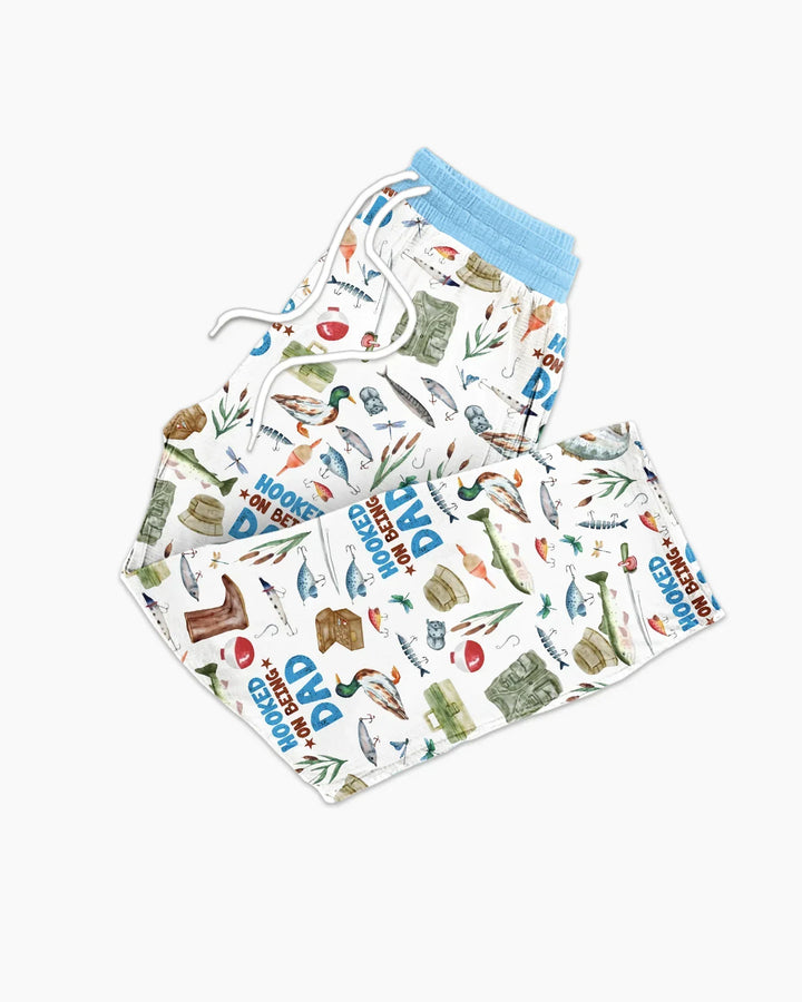 Hooked On Being Dad Daddy & Me Matching Bamboo Men's Pajama Set