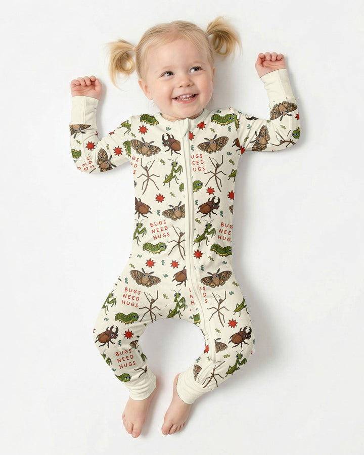 Cute Insect Friends Bamboo Convertible Zippy