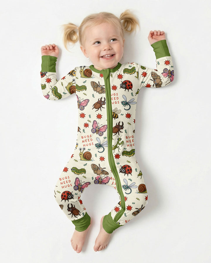 Bugs Need Hug Bamboo Convertible Zippy