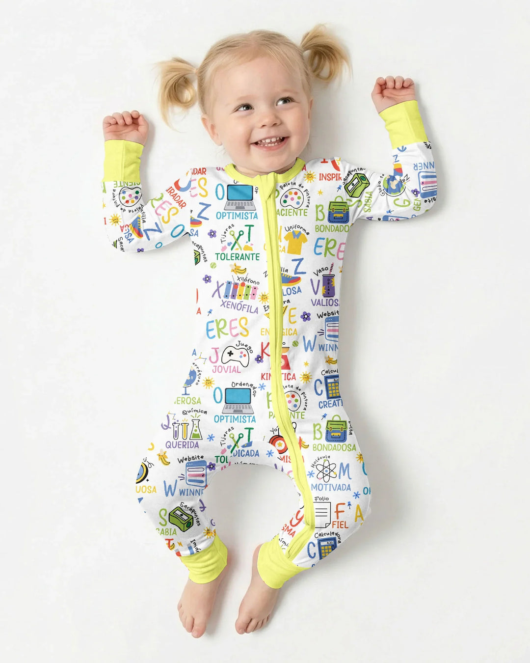 You Are Spanish Alphabet Version Bamboo Convertible Zippy