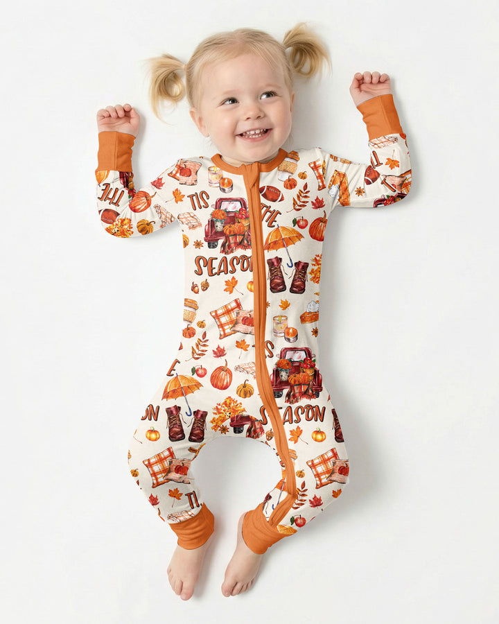 Fall Tis the Season Bamboo Convertible Zippy
