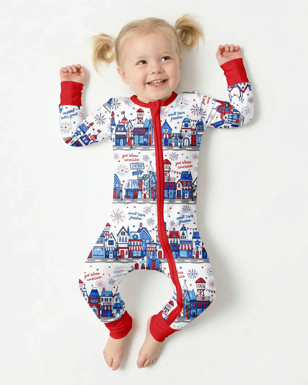 Small Town Freedom USA Bamboo Convertible Zippy