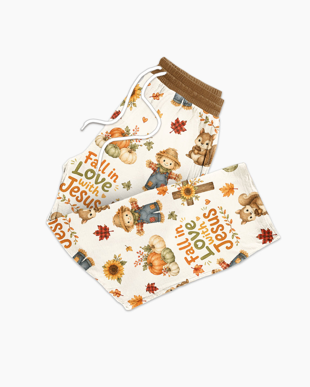 Fall For Jesus Bamboo Men's Pajama Set