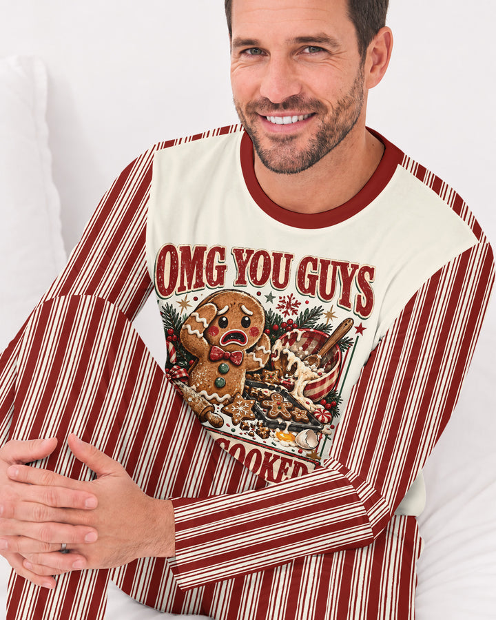 You Guys We're Cooked Bamboo Men's Pajama Set