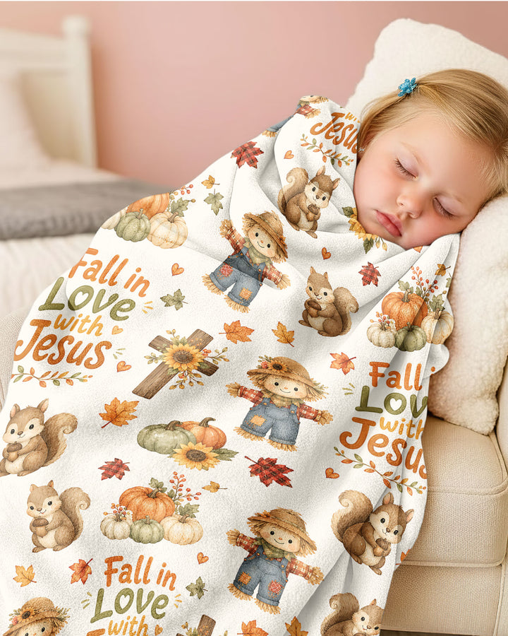 Fall For Jesus Bamboo Blanket
