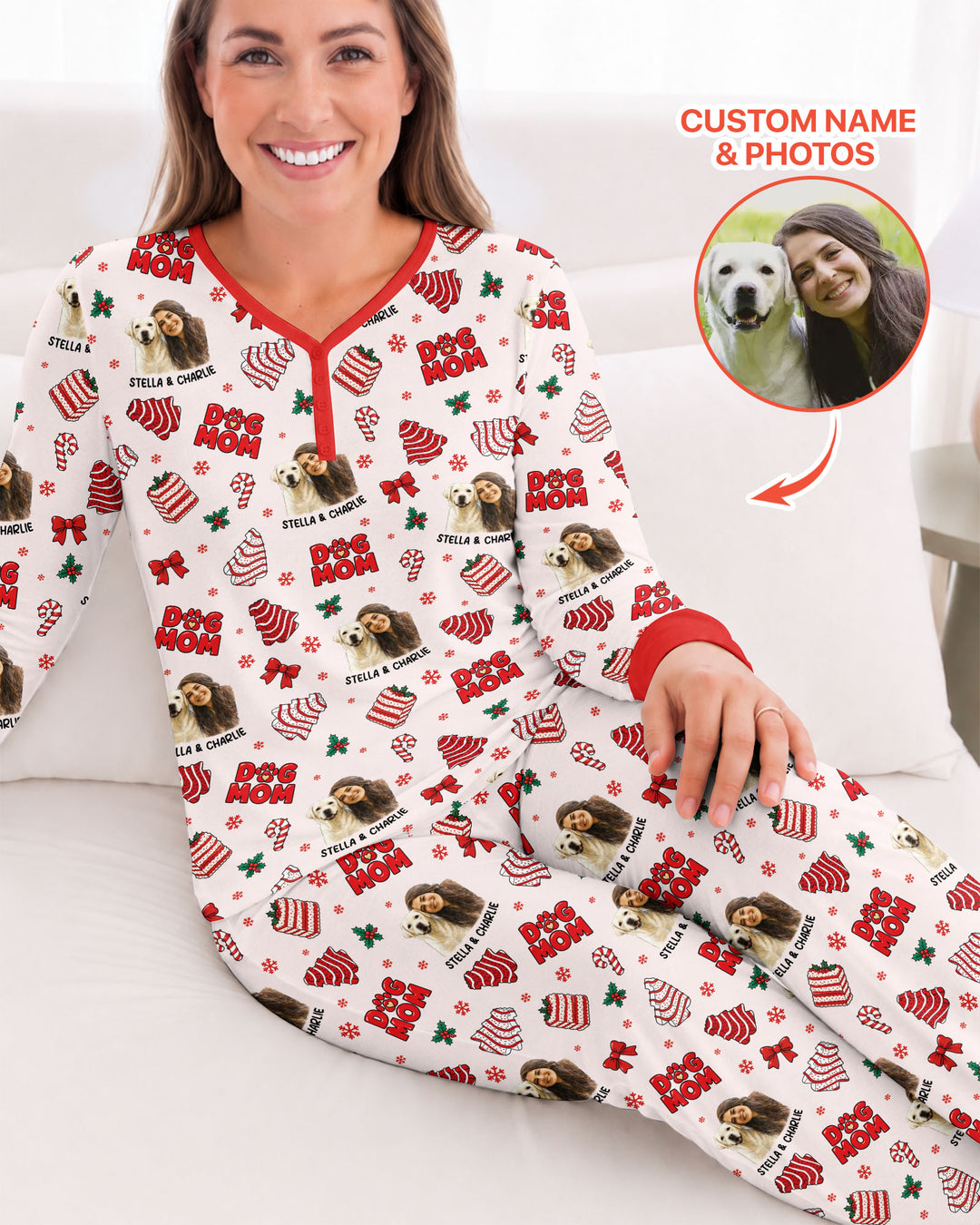 Dog Mommy Bamboo Women Pajama Set