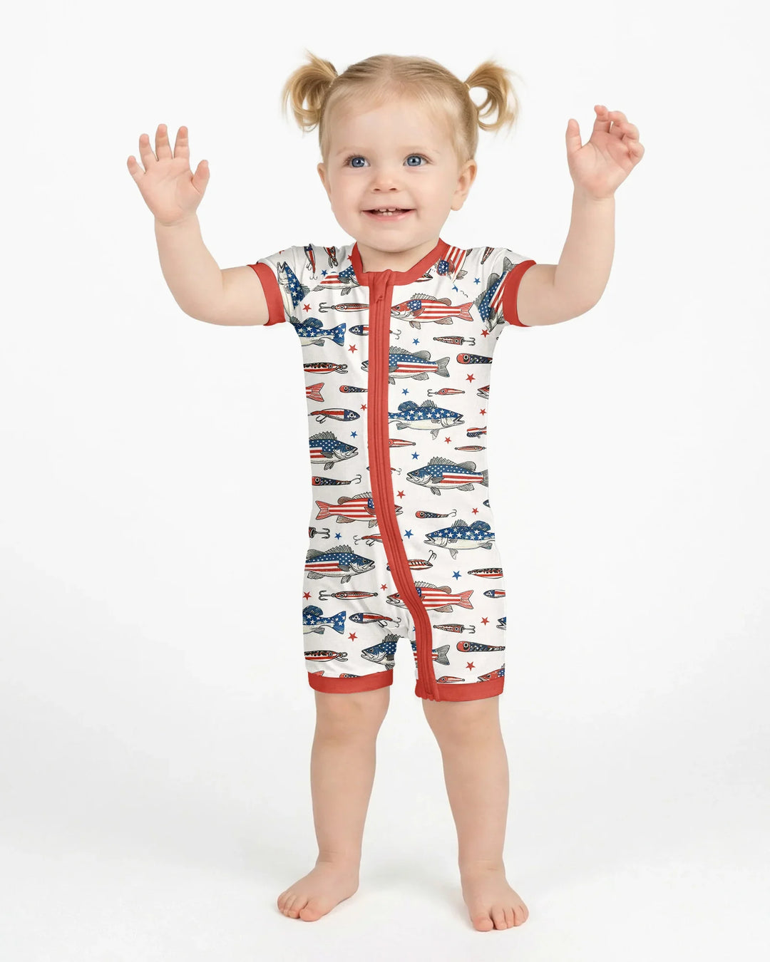 Hooked On Freedom Bamboo Shorty Zippy