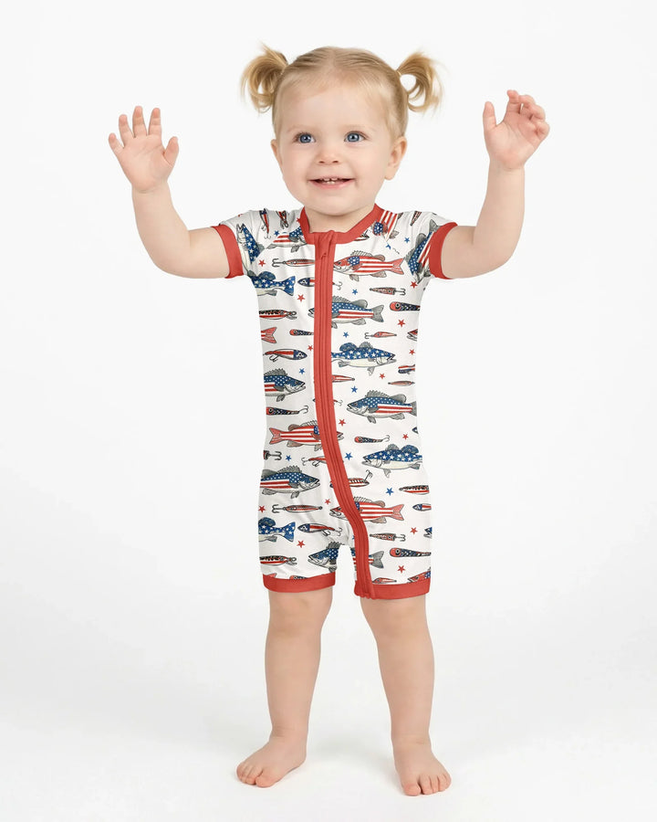 Hooked On Freedom Bamboo Shorty Zippy