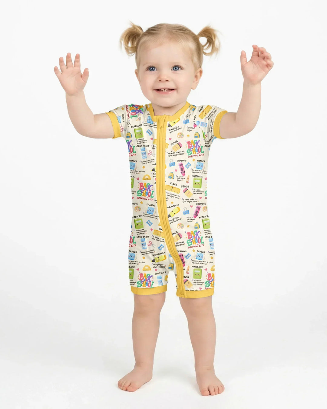 Back To School Survival Kit Bamboo Shorty Zippy