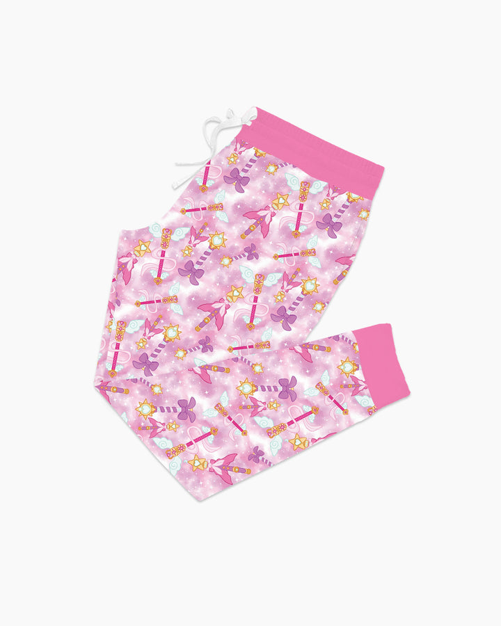 Kawaii Magical Girl Wand Bamboo Women Pajama Set