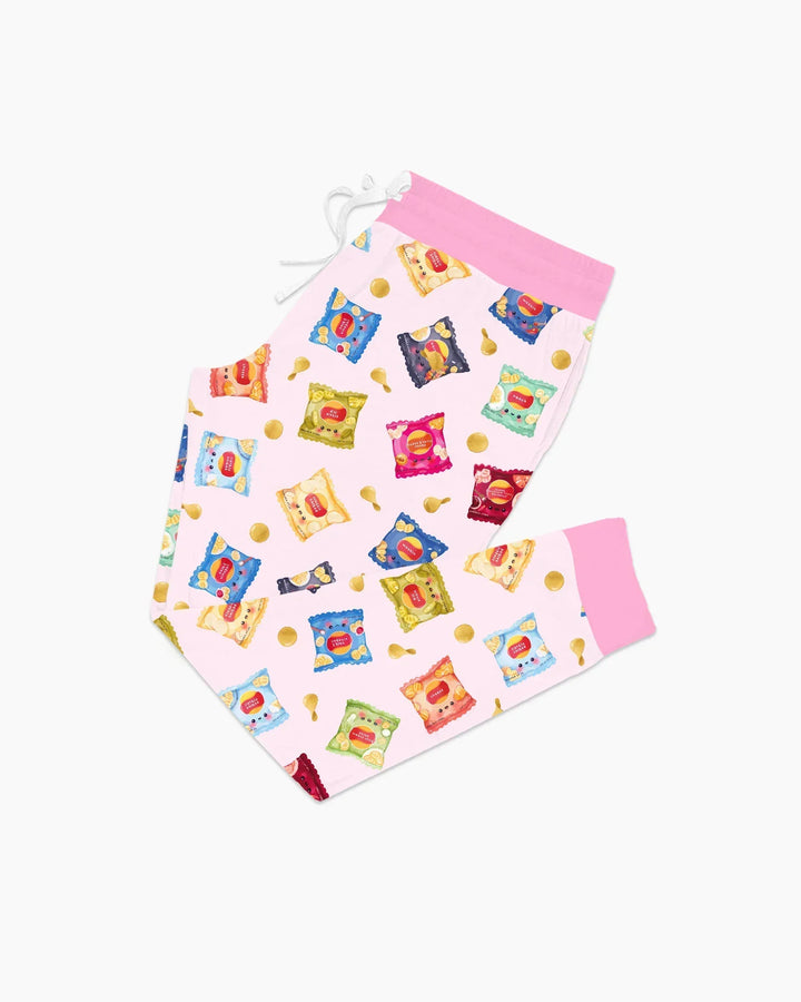 Potato Chips Bamboo Women Pajama Set