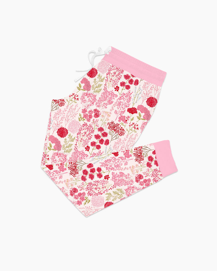 Blushing Wildflowers Bamboo Women Pajama Set