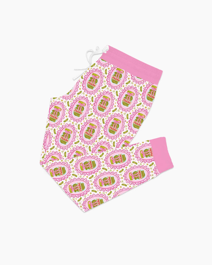 Pickle Coquette Bamboo Women Pajama Set